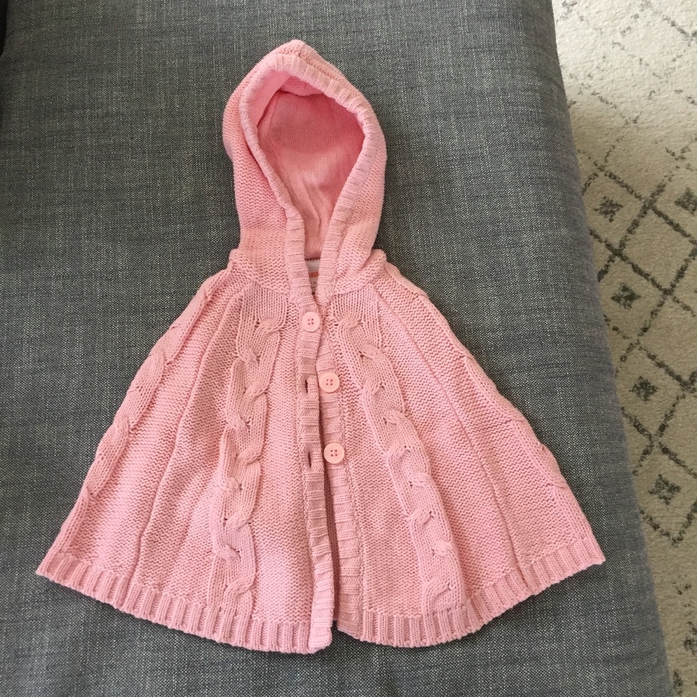 Gymboree Baby Girl Cable Knit Poncho